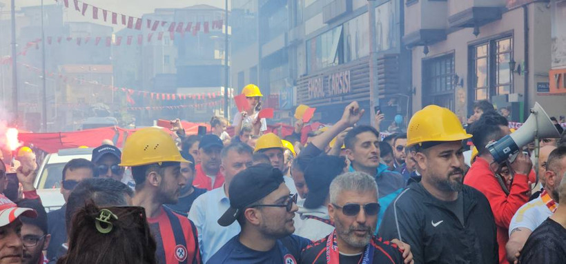 Tek şut dahi çekilmeden 0-0 biten maç: Kömürspor'dan 'şike' protestosu - Resim: 5